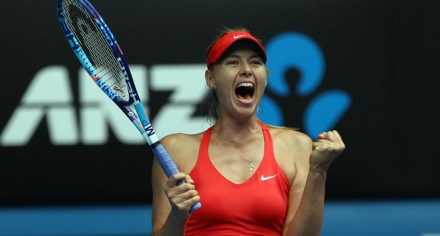 Sharapova tra le stelle del tennis a Roma